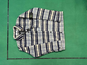 Stone Island striped shirt jacket-4884  